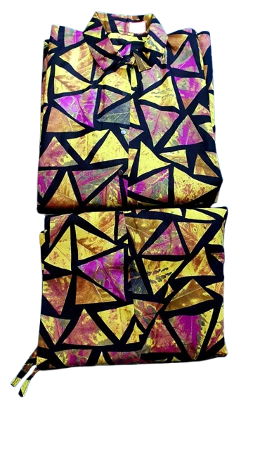 Ankara Peplum Blouse & Skirt